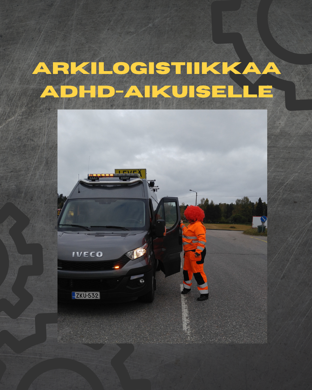 Arkilogistiikkaa ADHD-aikuiselle