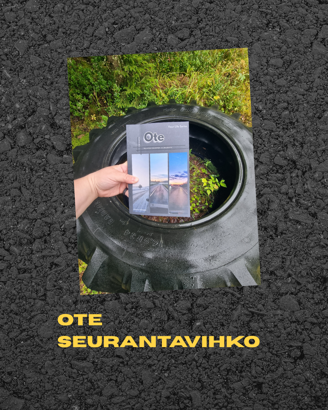 Ote seurantavihko traktorinrenkaassa
