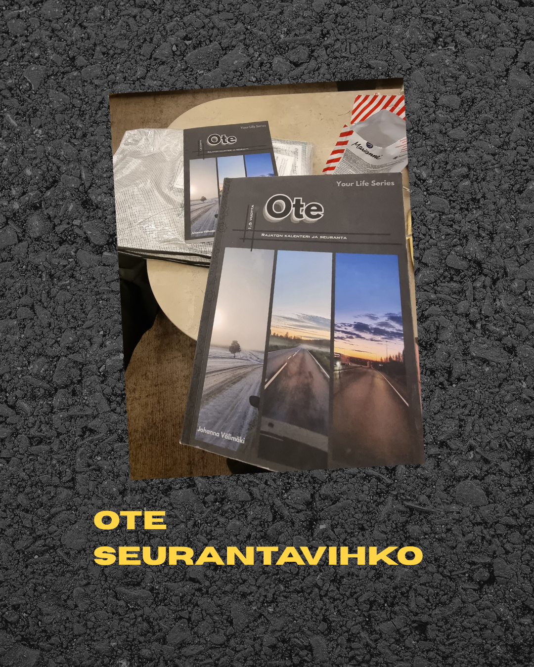 Ote seurantavihkoja kaksin kappalein